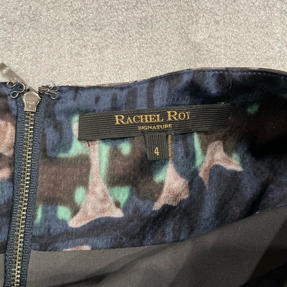 [US4]Rachel Roy Signature Silk/Wool Blend  L/S Pencil Dress - Picture 3 of 16